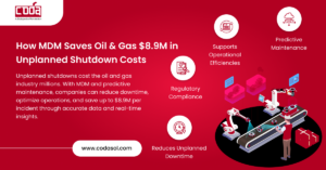 How MDM Saves Oil & Gas $8.9M in Unplanned Shutdown Costs