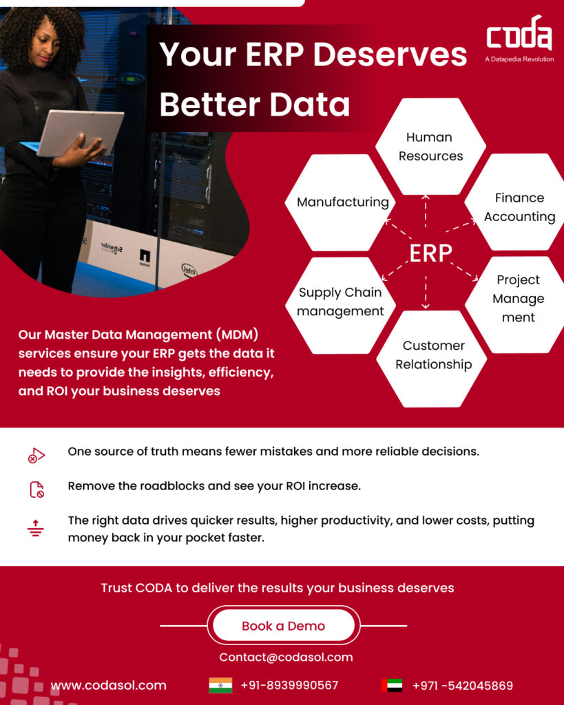 Better ERP with CODASOL's Master data management